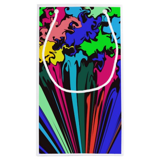 Abstrakte Twirbelsäule / Pinot / Kleine Geschenktüte (Rückseite)