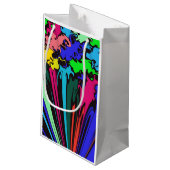 Abstrakte Twirbelsäule / Pinot / Kleine Geschenktüte (Rückseite Schrägansicht)