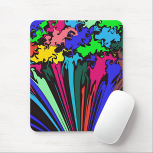 Abstrakte Twirbelsäule / Pinot / Mousepad
