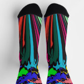 Abstrakte Twirbelsäule / Pinot / Socken (Oben)