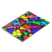 Abstrakte Twirl-/Spiral-Notebook Notizblock (Linke Seite)