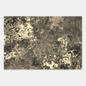 Abstrakte Twirler / 3 Filter / Geschenkpapier Set (Vorderseite 3)