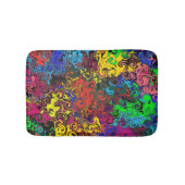 Abstrakte Twirler / Badematte (Vorderseite)