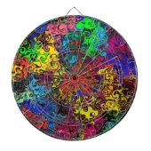 Abstrakte Twirler / Dartscheibe (vorne)