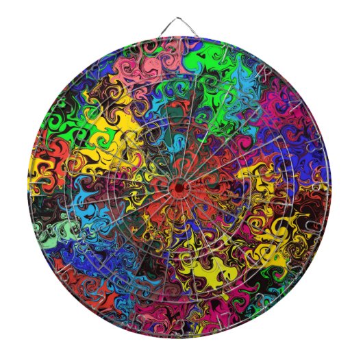 Abstrakte Twirler / Dartscheibe (vorne)