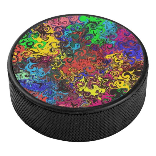Abstrakte Twirler / Eishockey Puck (3/4)