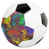 Abstrakte Twirler / Fußball (Dreiviertel)