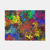 Abstrakte Twirler / Fußmatte (Vorderseite)