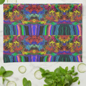 Abstrakte Twirler / gespült / halber Tropfen / Geschirrtuch (Gefaltet)