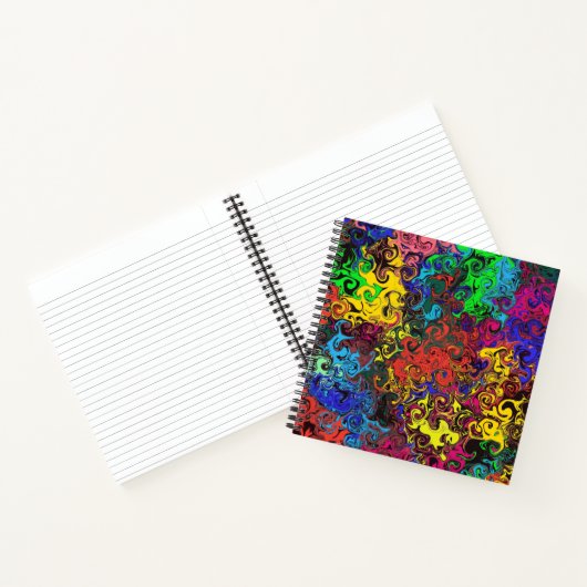 Abstrakte Twirler / Journal Notizblock (Innenseite)