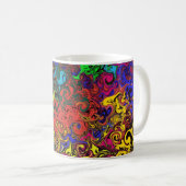 Abstrakte Twirler / Kaffeetasse (VorderseiteRechts)