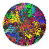 Abstrakte Twirler / Keramikknauf (Vorderseite)