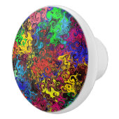 Abstrakte Twirler / Keramikknauf (Rechts)