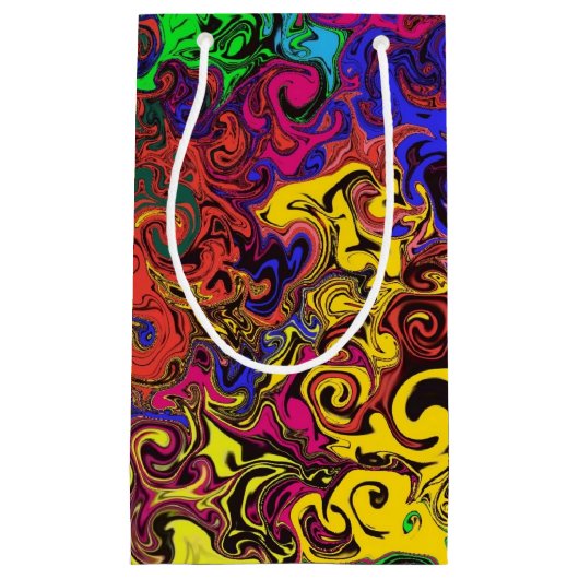 Abstrakte Twirler / Kleine Geschenktüte (Vorderseite)