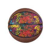 Abstrakte Twirler / Mini Basketball (Vorderseite)