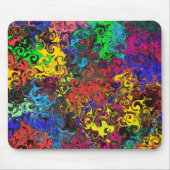 Abstrakte Twirler / Mousepad (Vorne)