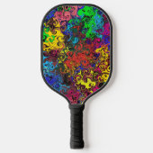 Abstrakte Twirler / Pickleball Schläger (Vorderseite)