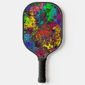 Abstrakte Twirler / Pickleball Schläger (Rückseite)