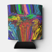 Abstrakte Twirler / Pinsel und Pinsel / Dosenkühler (Rückseite)