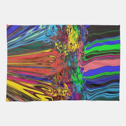 Abstrakte Twirler / Pinsel und Pinsel / Geschirrtuch (Horizontal)