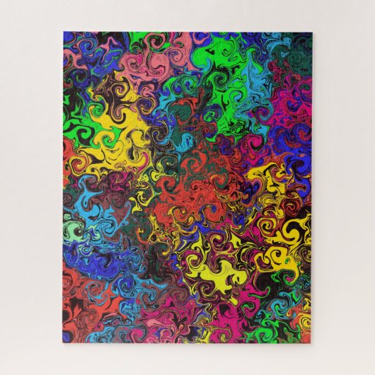 Abstrakte Twirler / Puzzle (Vertikal)