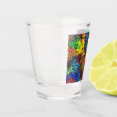 Abstrakte Twirler / Schnapsglas (Links)