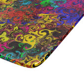 Abstrakte Twirler / Schneidebrett (Ecke)