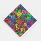 Abstrakte Twirler / Serviette (Ecke)