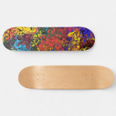 Abstrakte Twirler / Skateboard (Horizontal)
