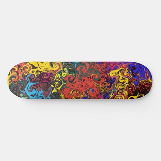 Abstrakte Twirler / Skateboard (Horizontal)