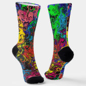 Abstrakte Twirler / Socken (Gewinkelt)