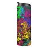 Abstrakte Twirler / Thermosbecher (Nach rechts gedreht)