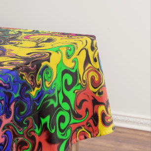 Abstrakte Twirler / Tischdecke