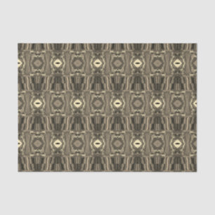Abstrakte Twirlers P & P Halbe Brick Sepia Seidenpapier