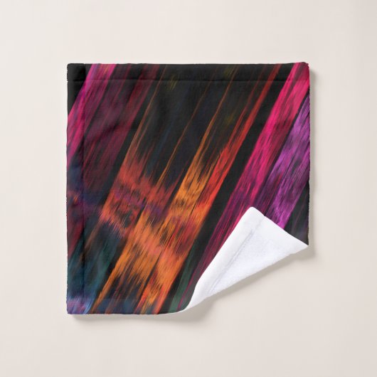 Abstrakte Übereinstimmung  Badhandtuch Set (Waschlappen)