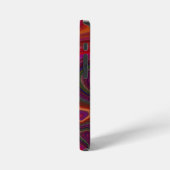 Abstrakte Überlastung iPhone Hülle (Linke Seite)