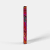 Abstrakte Überlastung iPhone Hülle (Rechte Seite)