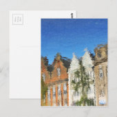 Abstrakte Überlegungen Postkarte (Vorne/Hinten)