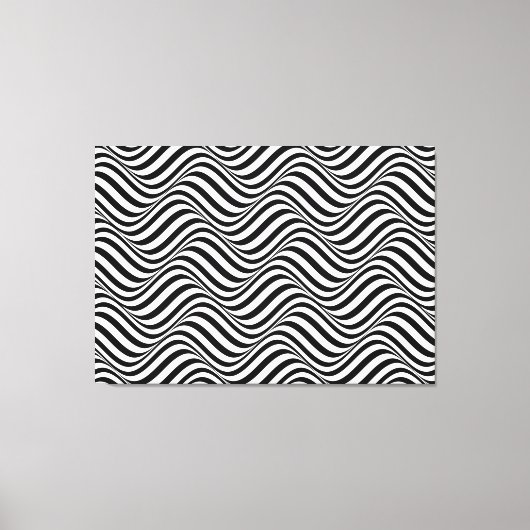 Abstrakte, überzogene Canvas Art Leinwanddruck (Vorderseite)