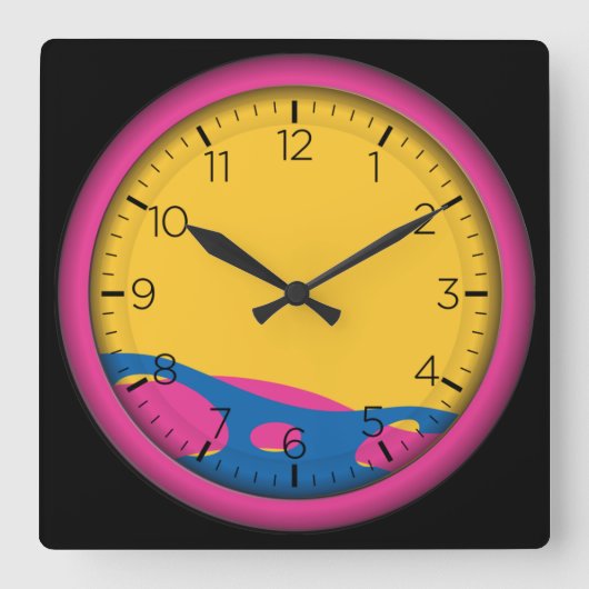 Abstrakte Uhr (Vorderseite)