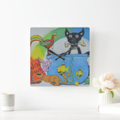 Abstrakte Uhr (Zuhause)