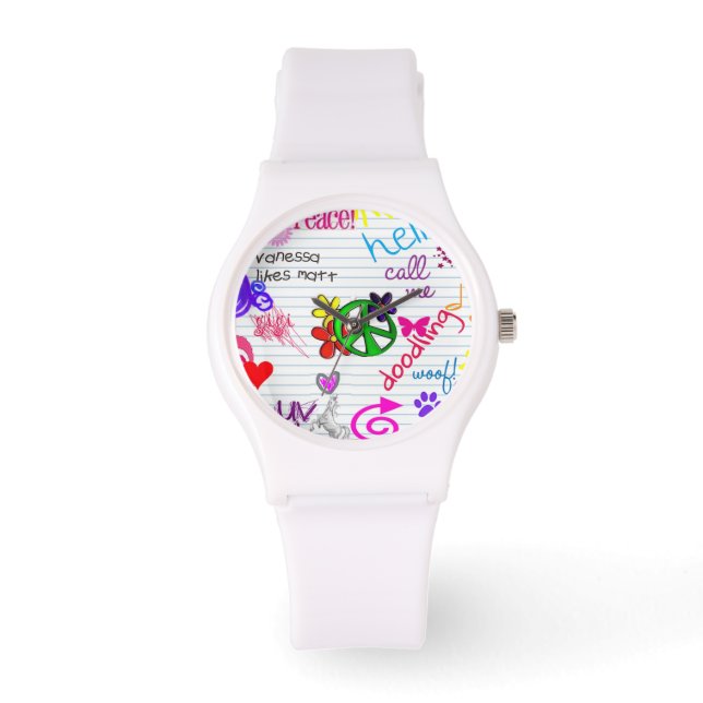 abstrakte Uhr (Vorderseite)