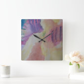 Abstrakte Uhr der Korallenriffe (Zuhause)