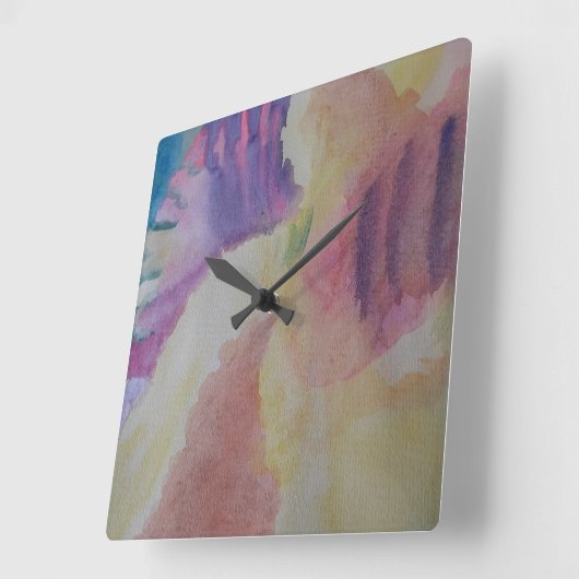 Abstrakte Uhr der Korallenriffe (Winkel)