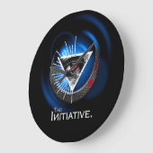 Abstrakte Uhr der modernen Kunst (Winkel)