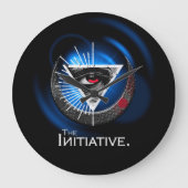 Abstrakte Uhr der modernen Kunst (Vorderseite)