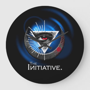 Abstrakte Uhr der modernen Kunst