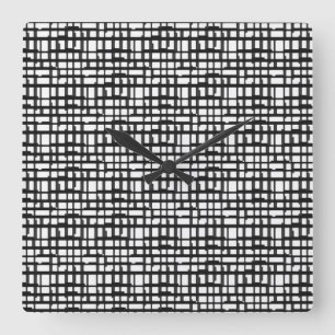 Abstrakte Uhr der optischen Raster
