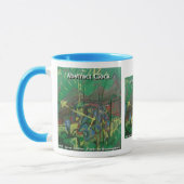 abstrakte Uhr Tasse (Links)