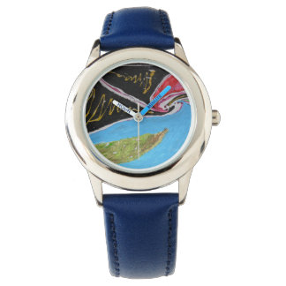 Abstrakte Uhrenboxen aus Metall Armbanduhr